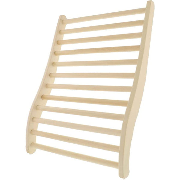 Elbe XXL Rückenlehne Sauna, Kanadischer Schierling Rückenlehne, S Form Rückenlehne, Ergonomisch, mit rutschfesten Stopper 58x38cm Elbe-Welt.de