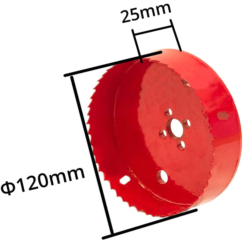 ELBE® 120 mm professionelle Lochfräse mit 1/4 Gewinde - ELS120 Elbe-Welt.de