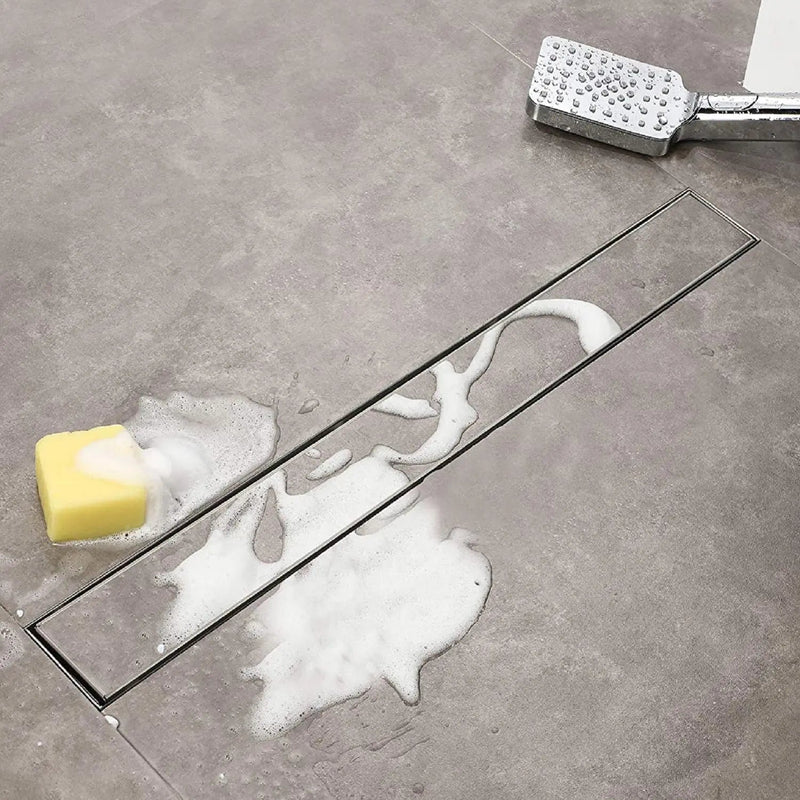 ELBE® Duschrinne 60 cm aus Edelstahl mit Fliesenflansch, befliesbar - RN-K060B Elbe-Welt.de