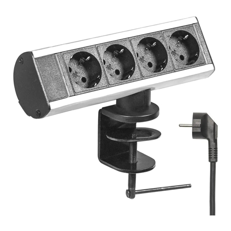 Elbe Inno klemmbare Tischsteckdosenleiste - EL10204 Elbe-Welt.de