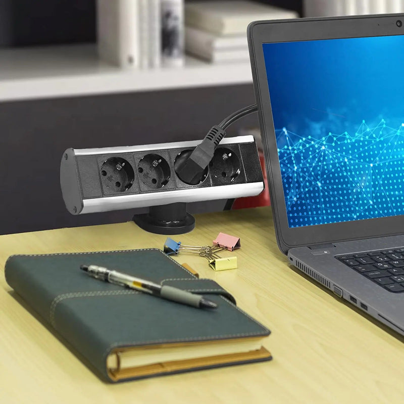 Elbe Inno klemmbare Tischsteckdosenleiste - EL10204 Elbe-Welt.de