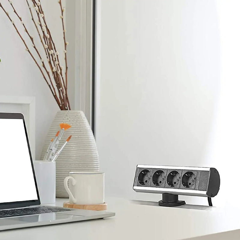 Elbe Inno klemmbare Tischsteckdosenleiste - EL10204 Elbe-Welt.de