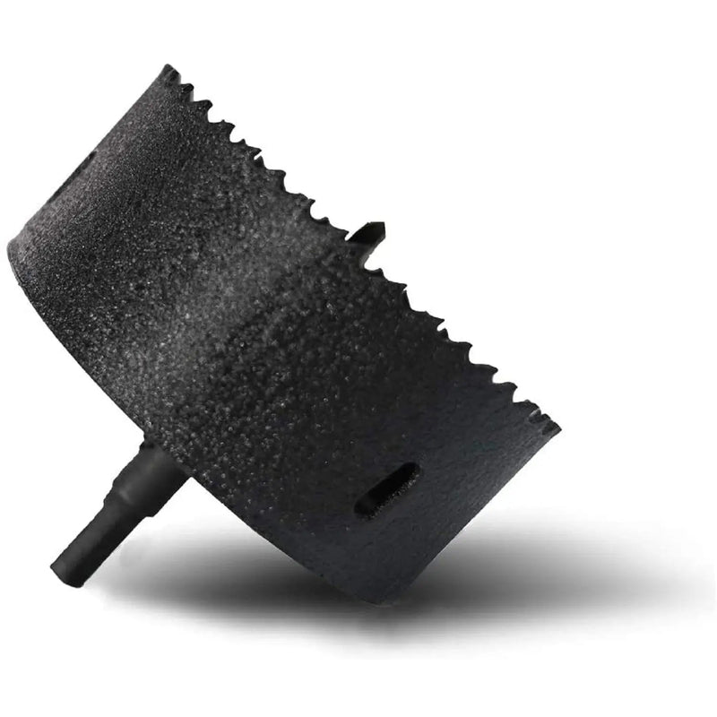 ELBE® Lochsäge 100 mm, vorgesehen für alle Elektrobohrmaschinen mit einem 1/2-Zoll-Gewinde, für Holz, Gipskarton, Sperrholz, Plexiglas, Eisen, Edelstahl - ELS100B Elbe-Welt.de