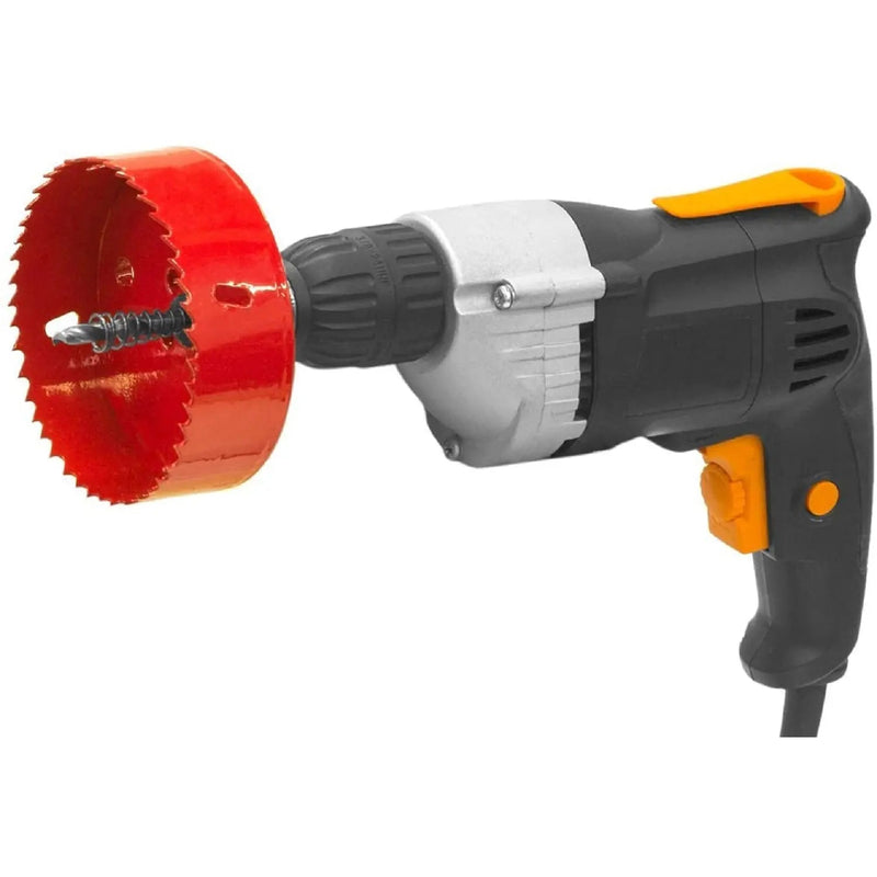 ELBE® Lochsäge 105 mm Loch für alle 1/2-Elektrobohrmaschinen, Lochsäge, Lochöffner für Holz, Gipskarton, Sperrholz, Plexiglas, Eisen, Edelstahl - ELS105 Elbe-Welt.de