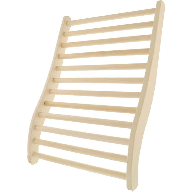 Elbe XXL Rückenlehne Sauna, Kanadischer Schierling Rückenlehne, S Form Rückenlehne, Ergonomisch, mit rutschfesten Stopper Elbe-Welt.de