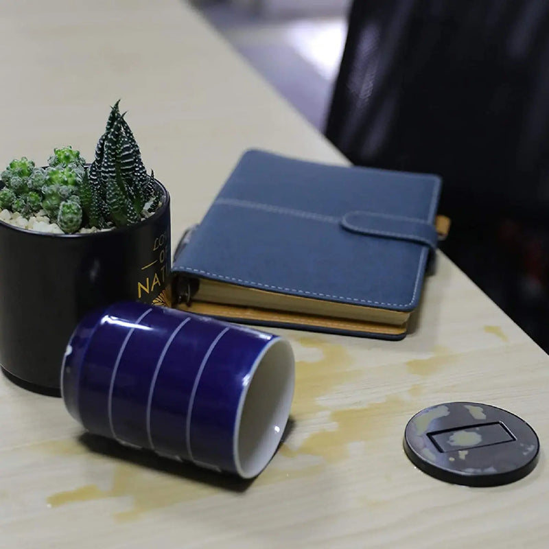 ELBE® Inno versenkbare, wassergeschützte Tischsteckdose, 2 x USB aus Metall - EL1053WU