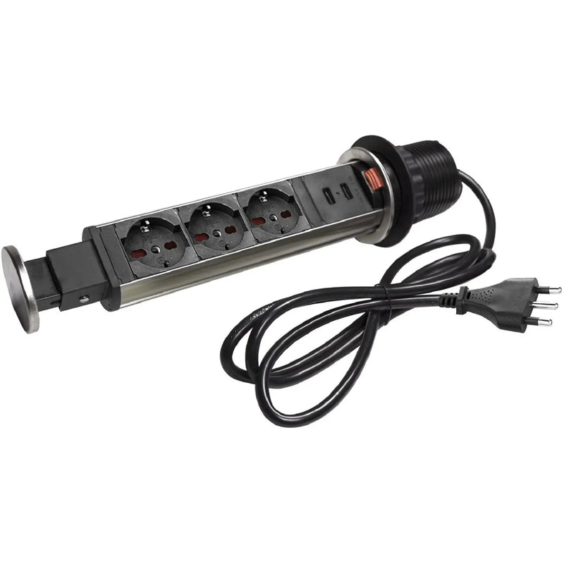 ELBE® Mehrfachsteckdosen italienischer Standard - EL1053UM-IT