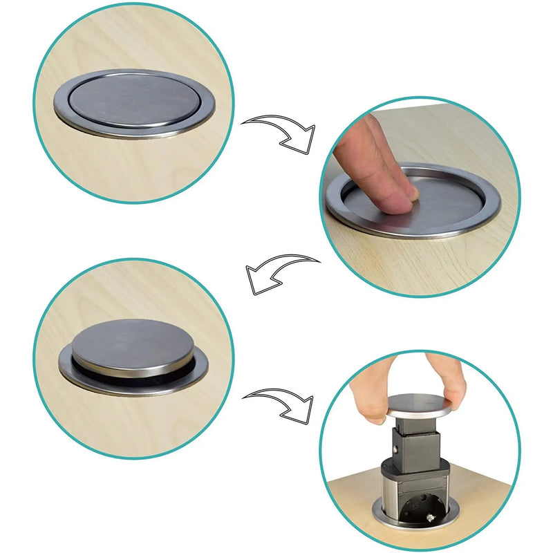 ELBE® Mehrfachsteckdosen italienischer Standard - EL1053UM-IT